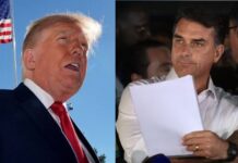 Trump não planeja apoiar ambições políticas de Flávio Bolsonaro, segundo autoridades