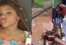 Polícia encontra tranças e roupas de menina desaparecida, além de uma faca