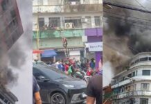 Restaurante tradicional El Shaday é identificado como alvo de incêndio no Centro de Manaus