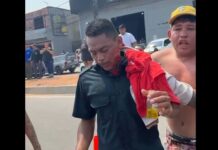 Homem fica ferido no rosto após ser atingido por bala de borracha em reintegração de posse em Manaus